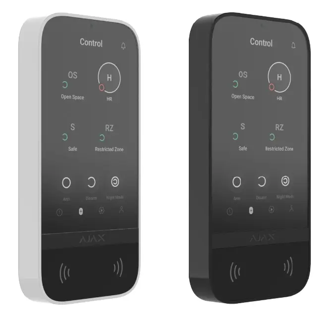 Клавіатура AJAX KeyPad TouchScreen