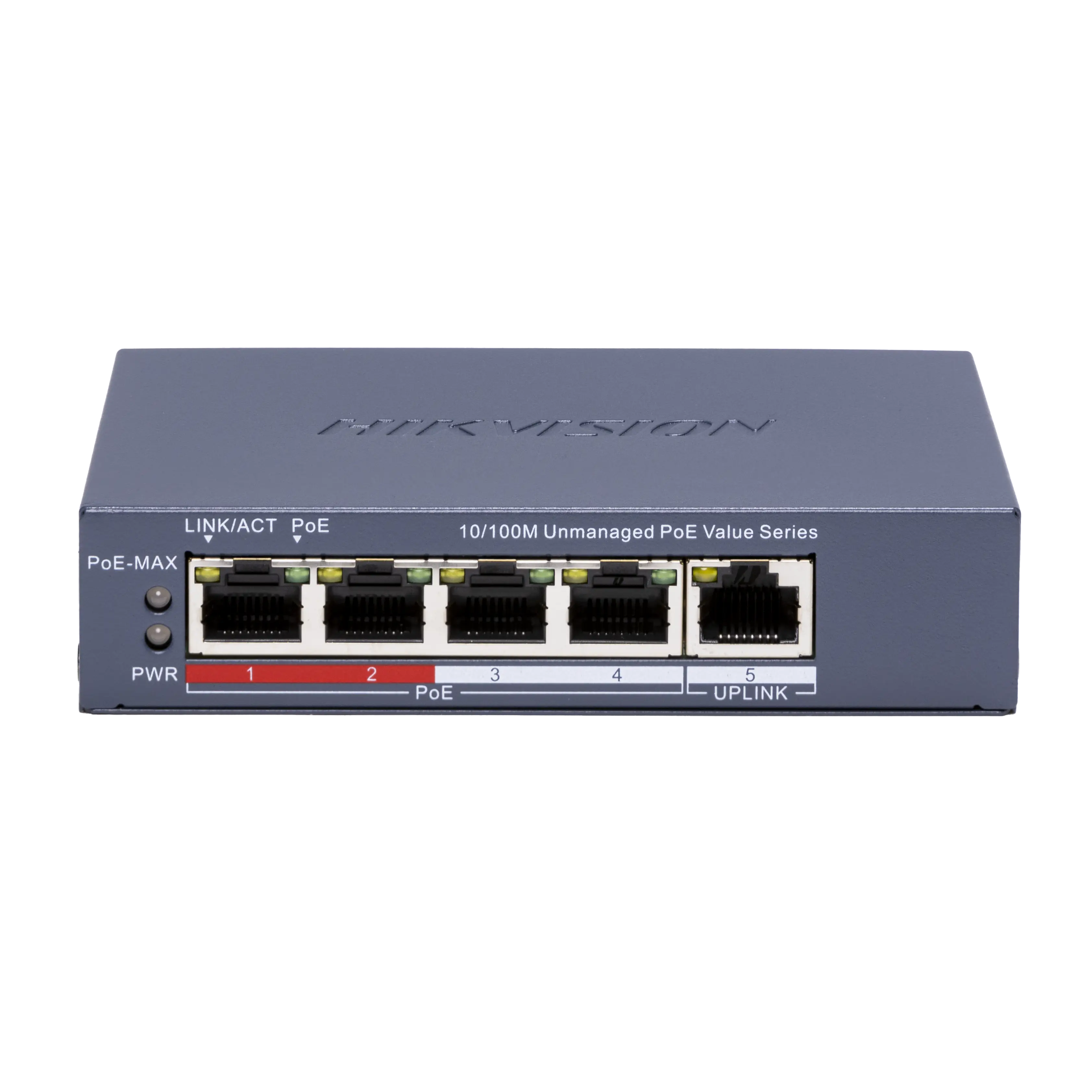 Комутатор некерований POE HIKVISION DS-3E0105P-E/M