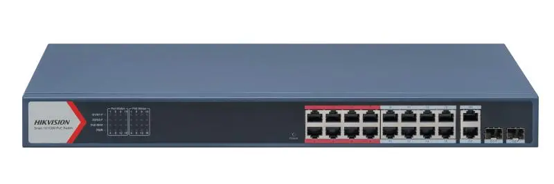 Комутатор керований POE HIKVISION DS-3E1318P-EI