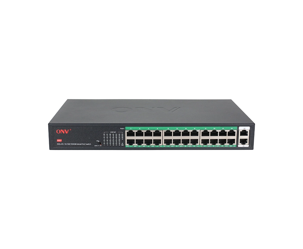 Комутатор некерований POE ONV H1024PL