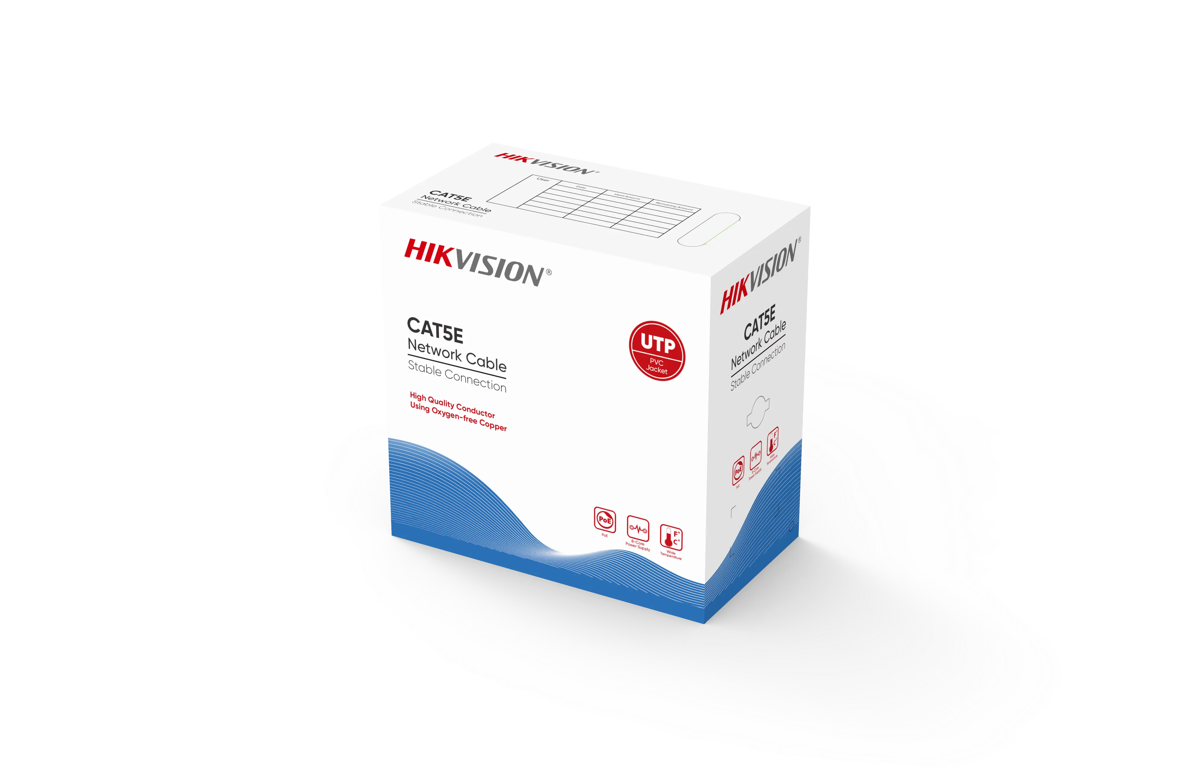 Кабель вита пара HIKVISION DS-1LN5E-S